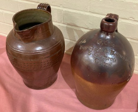FLAGON AND JAR